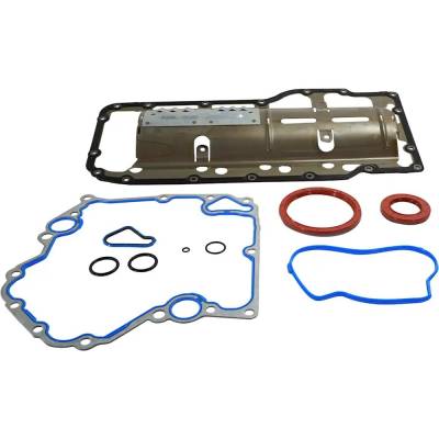 Rareelectrical - New Lower Engine Gasket Set Compatible With Dodge Jeep Ram Dakota Laramie 8 Cyl 4.7L Durango - Image 4