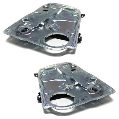 Rareelectrical - New Front Left And Front Right Window Regulator Compatible With Volkswagen Passat Gl 6 Cyl 2.8L - Image 3