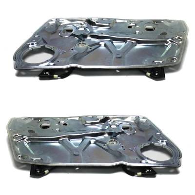Rareelectrical - New Front Left And Front Right Window Regulator Compatible With Volkswagen Passat Gl 4 Cyl 1.8L - Image 4