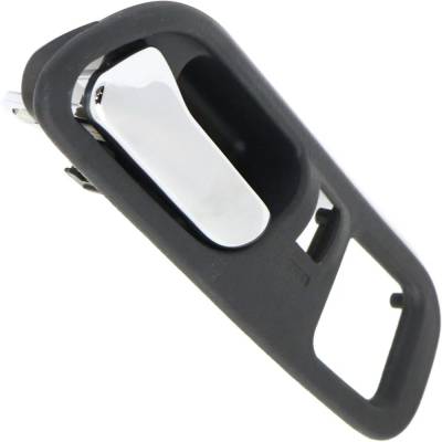 Rareelectrical - Front Driver Side Interior Door Handle Compatible With 1999-2006 Acura Tl Acura Mdx Gray Bezel - Image 2