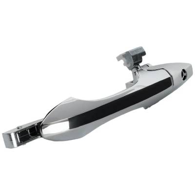 Rareelectrical - Front Driver Side Exterior Door Handle Compatible With 2007-2013 Acura Mdx Chrome With Key Hole - Image 3
