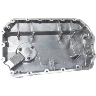 Rareelectrical - New Aluminum Oil Pan Compatible With Audi Volkswagen A6 Base 6 Cyl 2.8L A4 Quattro Base 6 Cyl 2.8L - Image 1