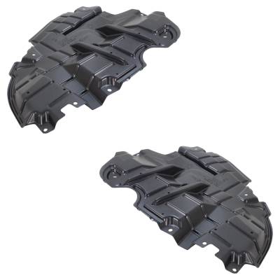 Rareelectrical - Lower Engine Cover Compatible With 2016-2018 Toyota Avalon 2.5L 4-Cyl 3.5L V6 Left And Right - Image 2