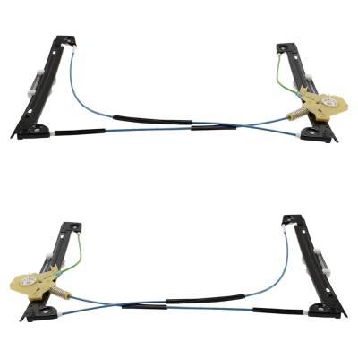 Rareelectrical - New Front Left And Front Right Window Regulator Compatible With Mini Cooper S 4 Cyl 1.6L 2005 - Image 4
