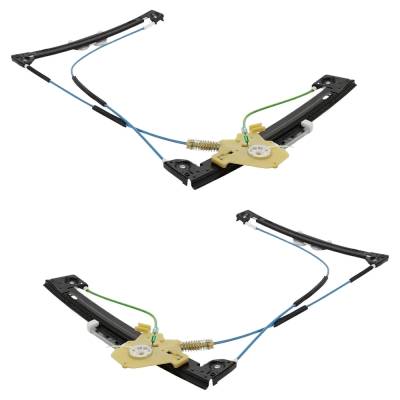 Rareelectrical - New Front Left And Front Right Window Regulator Compatible With Mini Cooper Base 4 Cyl 1.6L - Image 2