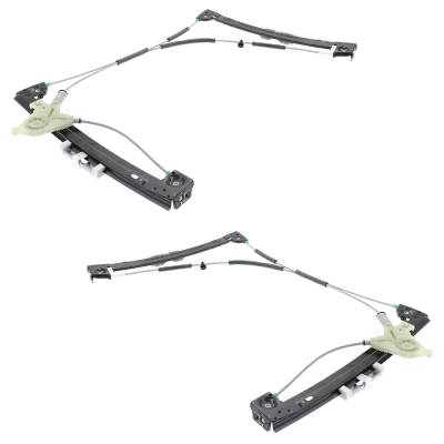 Rareelectrical - New Front Left And Front Right Window Regulator Compatible With Mini Cooper Base 4 Cyl 1.6L Cooper - Image 3
