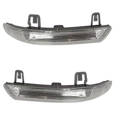 Rareelectrical - New Pair Of Mirror Turn Signal Light Compatible With Volkswagen Passat Lux 4 Cyl 2.0L Jetta - Image 6