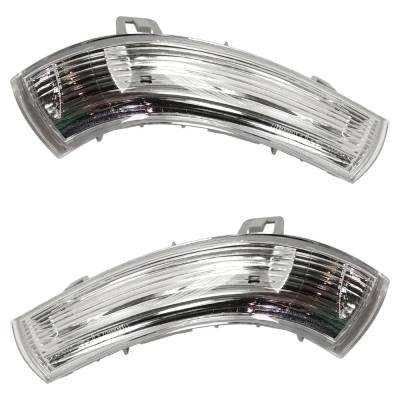 Rareelectrical - New Pair Of Mirror Turn Signal Light Compatible With Volkswagen Jetta Wolfsburg Edition 5 Cyl 2.5L - Image 2