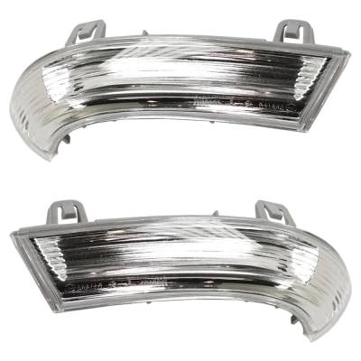 Rareelectrical - New Pair Of Mirror Turn Signal Light Compatible With Volkswagen Eos Vr6 6 Cyl 3.2L Jetta Tdi Cup - Image 3