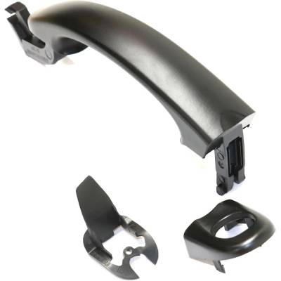 Rareelectrical - Left Front Exterior Door Handle Compatible With 2005-2016 Volkswagen Eos Volkswagen Jetta Primed - Image 2