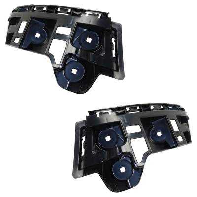 Rareelectrical - New Rear Left Inner And Rear Right Inner Bumper Bracket Compatible With Volkswagen Jetta Gli - Image 3