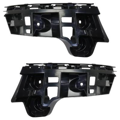 Rareelectrical - New Rear Left Inner And Rear Right Inner Bumper Bracket Compatible With Volkswagen Jetta Se 4 Cyl - Image 1