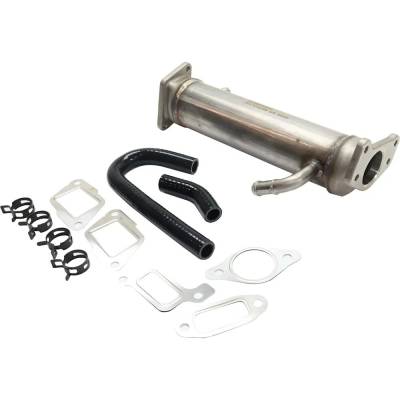 Rareelectrical - New Stainless Steel Egr Cooler Compatible With Chevrolet Gmc C4500 Topkick C4e042 8 Cyl 6.6L - Image 4
