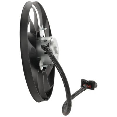 Rareelectrical - New Right Cooling Fan Assembly Compatible With Volkswagen Golf Gti 337 4 Cyl 1.8L Golf City Base 4 - Image 7