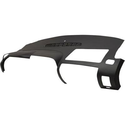 Rareelectrical - New Black Dash Cover Compatible With Chevrolet Gmc Silverado 1500 Lt 8 Cyl 6.0L Sierra 1500 Sl 8 Cyl - Image 3