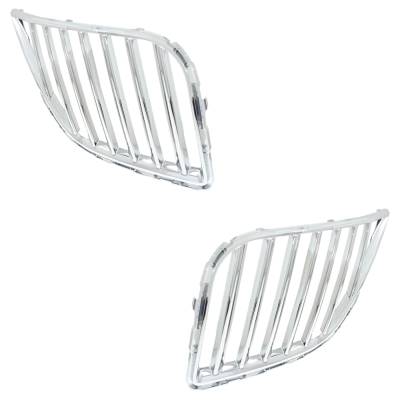 Rareelectrical - New Pair Of Grille Assembly Compatible With Lincoln Mkx Base 6 Cyl 3.7L 2011-2015 By Fo1200569 - Image 3