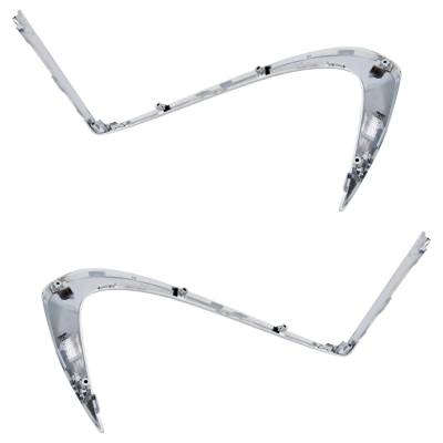Rareelectrical - New Pair Of Grille Trim Compatible With Lexus Gs350 F Sport 6 Cyl 3.5L Gs300 F Sport 4 Cyl 2.0L - Image 4