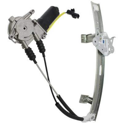 Rareelectrical - Passenger Side Front Window Regulator With Motor Compatible With 1991-1996 Dodge Stealth Mitsubishi - Image 1