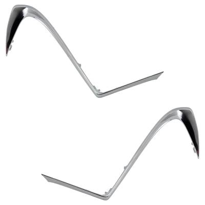 Rareelectrical - New Pair Of Grille Trim Compatible With Lexus Gs300 F Sport 4 Cyl 2.0L Gs200t F Sport 4 Cyl 2.0L - Image 3