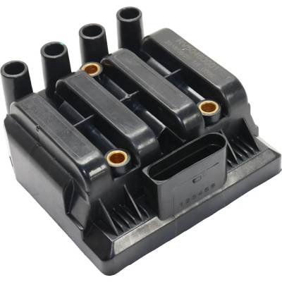 Rareelectrical - New Ignition Coil Compatible With Volkswagen Jetta City Base 4 Cyl 2.0L Jetta Gl 4 Cyl 2.0L Beetle - Image 4