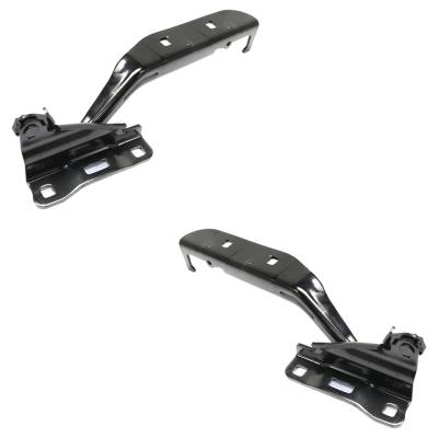 Rareelectrical - New Pair Of Hood Hinge Compatible With Dodge Dart Se Dart Aero 2013-2016 By Ch1236136 Ch1236137 - Image 3