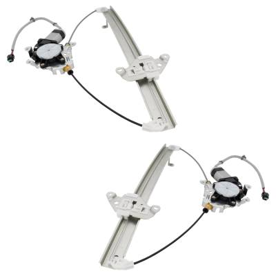 Rareelectrical - New Rear Left And Rear Right Window Regulator Compatible With Nissan Frontier Le 6 Cyl 4.0L Frontier - Image 6
