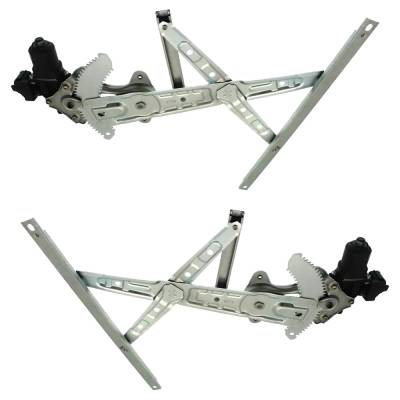 Rareelectrical - New Rear Left And Rear Right Window Regulator Compatible With Nissan Rogue S Rogue Sv 2014-2020 By - Image 4