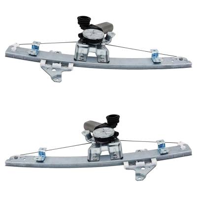 Rareelectrical - New Front Left And Front Right Window Regulator Compatible With Nissan Maxima Sr 6 Cyl 3.5L Maxima S - Image 5