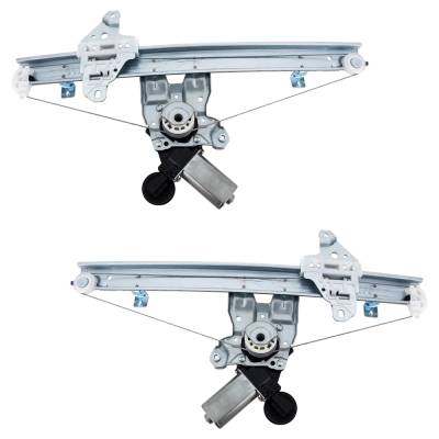 Rareelectrical - New Front Left And Front Right Window Regulator Compatible With Nissan Maxima Sv 6 Cyl 3.5L Maxima - Image 4