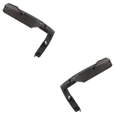 Rareelectrical - New Front Left Inner And Front Right Inner Bumper Bracket Compatible With Dodge Charger Base Charger - Image 3