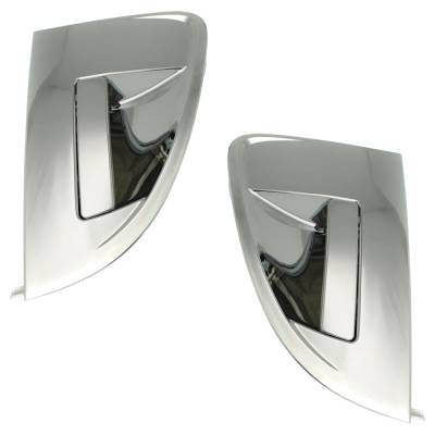 Rareelectrical - Set Of 2 Rear Exterior Door Handle Compatible With 2012-2019 Chevrolet Sonic Chrome Without Key Hole - Image 3