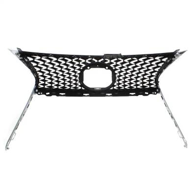 Rareelectrical - New Primed Grille Assembly Compatible With Lexus Is250 Base 6 Cyl 2.5L 2014 For Models With F Sport - Image 5