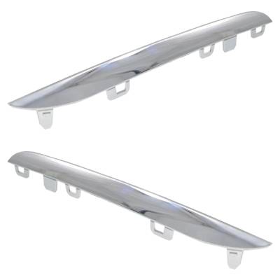 Rareelectrical - New Left Lower And Right Lower Grille Trim Compatible With Mercedes Benz C300 4Matic C400 4Matic - Image 2