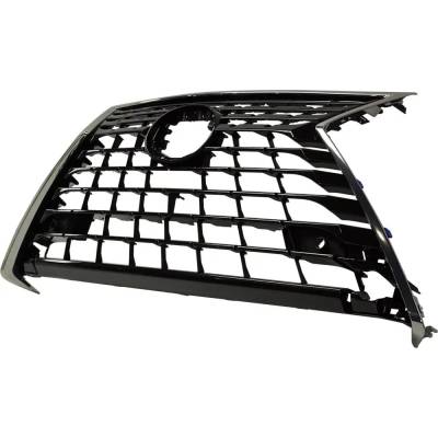 Rareelectrical - New Grille Assembly Compatible With Lexus Nx300h Base 4 Cyl 2.5L Nx300 Base 4 Cyl 2.0L 2018-2019 - Image 3