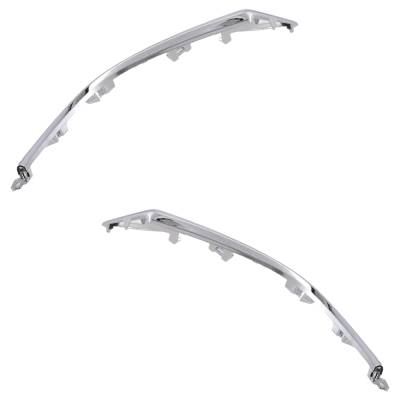 Rareelectrical - New Pair Of Grille Trim Compatible With Mazda 3 Gx 3 Gt 2014-2016 By Ma1214105 Ma1215105 Bhn1507k1a - Image 4