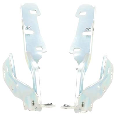 Rareelectrical - New Pair Of Hood Hinge Compatible With Dodge Ram 3500 Laramie Longhorn 6 Cyl 6.7L 2500 Limited 8 Cyl - Image 3