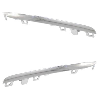 Rareelectrical - New Left Upper And Right Upper Grille Trim Compatible With Mercedes Benz C300 Base C400 4Matic - Image 3