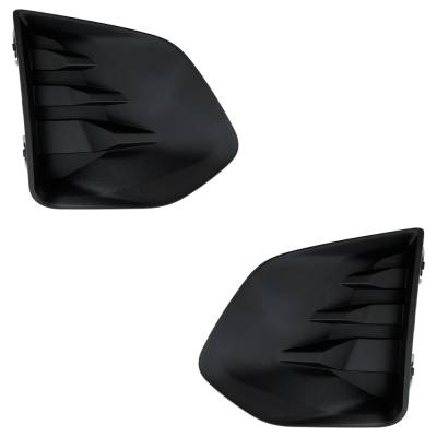 Rareelectrical - Front Left And Front Right Fog Light Cover Compatible With Chevrolet Colorado Zr2 4 Cyl 2.7L - Image 2