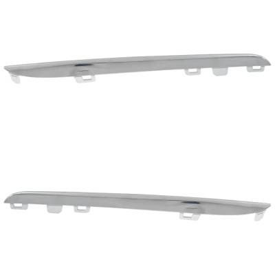 Rareelectrical - New Left Upper And Right Upper Grille Trim Compatible With Mercedes Benz C400 4Matic C300 Base - Image 4