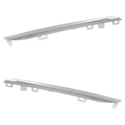 Rareelectrical - New Left Upper And Right Upper Grille Trim Compatible With Mercedes Benz C400 4Matic C300 4Matic - Image 2