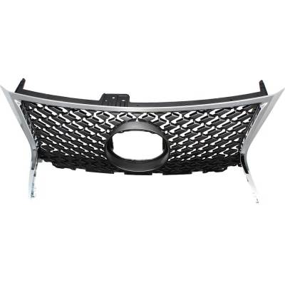 Rareelectrical - New Primed Grille Assembly Compatible With Lexus Is250 F Sport 6 Cyl 2.5L 2014 Production Date To - Image 4