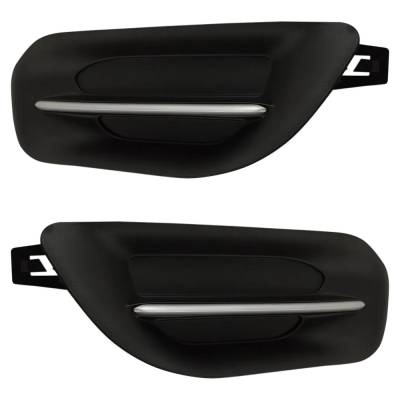 Rareelectrical - New Front Left And Front Right Fog Light Cover Compatible With Dodge Dart Se Dart Sxt 2015-2016 By - Image 3