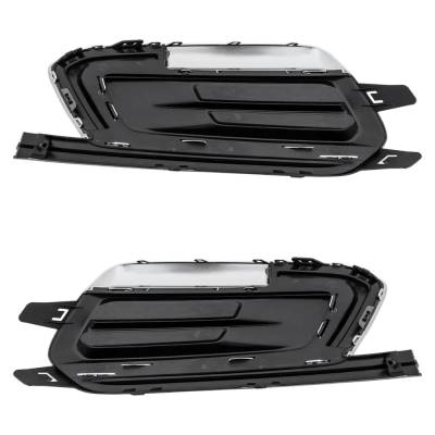 Rareelectrical - New Front Left And Front Right Fog Light Cover Compatible With Chevrolet Cruze Limited Lt 4 Cyl 1.4L - Image 4