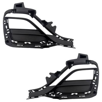 Front Left And Front Right Fog Light Cover Compatible With Chevrolet Spark Lt 4 Cyl 1.4L 2019-2022