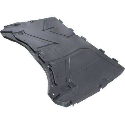 Rareelectrical - Engine Splash Guard Compatible With 2010-2013 Smart Fortwo Rear Plastic Guard 4516840118 Under - Image 2