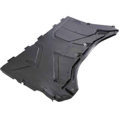 Rareelectrical - Engine Splash Guard Compatible With 2010-2013 Smart Fortwo Rear Plastic Guard 4516840118 Under - Image 3