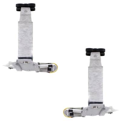 Rareelectrical - New Front Left And Front Right Window Regulator Compatible With Ford F-350 Xlt Lariat 8 Cyl 7.3L - Image 4