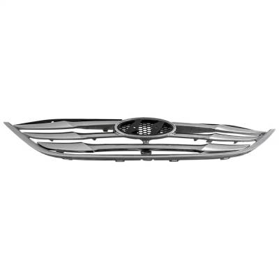 Rareelectrical - New Chrome Grille Assembly Compatible With Hyundai Sonata 2.0T Limited 4 Cyl 2.0L Sonata Gl 4 Cyl - Image 8