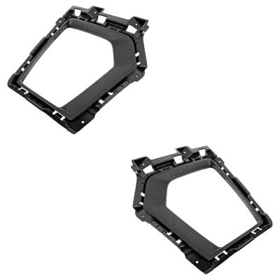 Rareelectrical - New Front Left And Front Right Fog Light Trim Compatible With Hyundai Santa Cruz Preferred 4 Cyl - Image 2