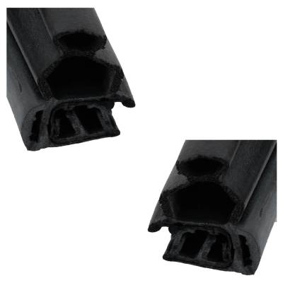 Rareelectrical - New Front Left And Front Right Glass Seal Compatible With Ford F-150 Harley-Davidson Edition F-150 - Image 3